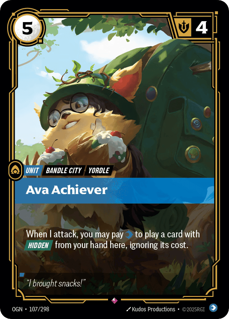 Ava Achiever [OGN-107] (Foil)