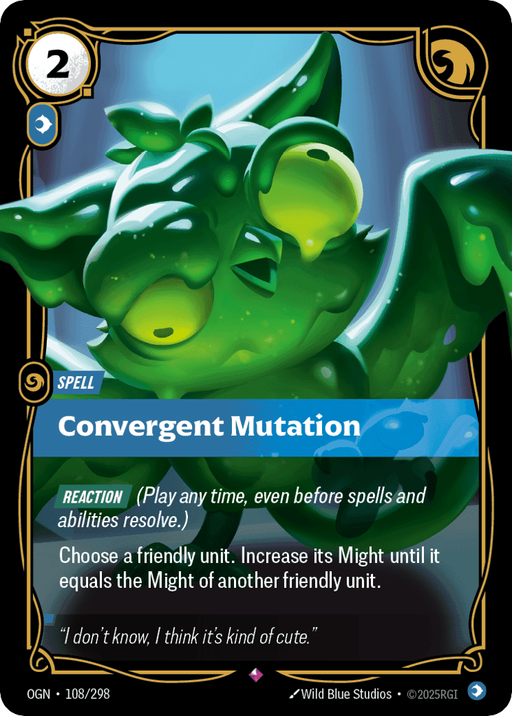 Convergent Mutation [OGN-108] (Foil)