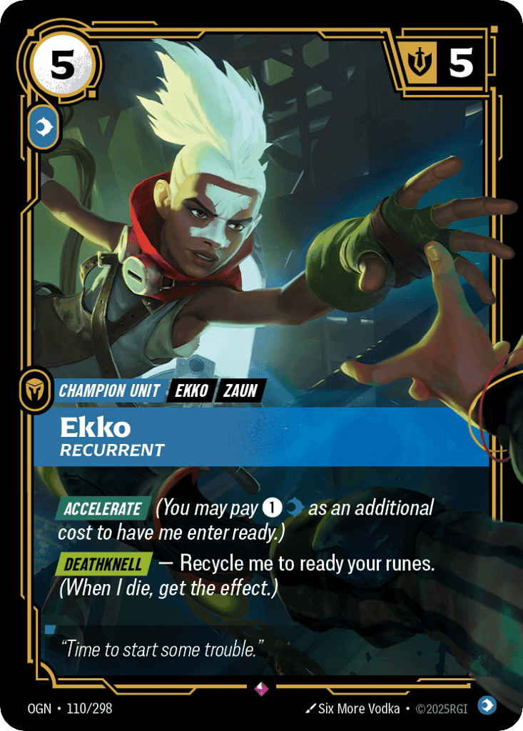 Ekko, Recurrent [OGN 110/298] (Foil)