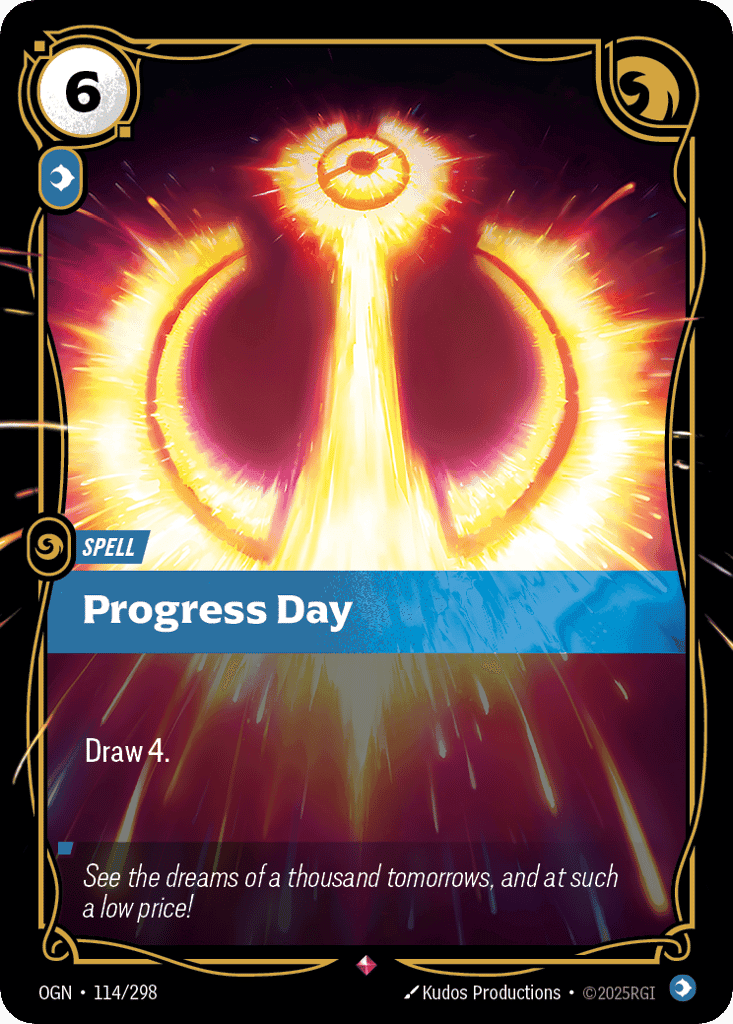 Progress Day [OGN-114] (Foil)