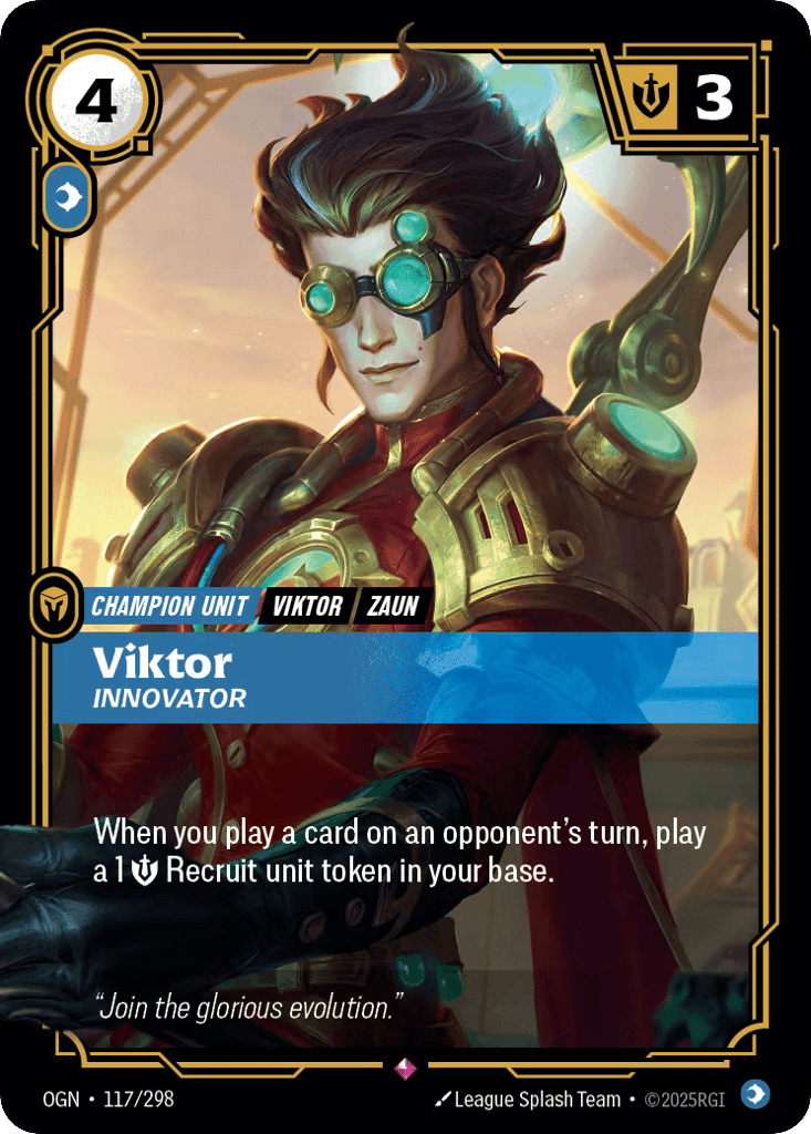 Viktor, Innovator [OGN 117/298] (Foil)