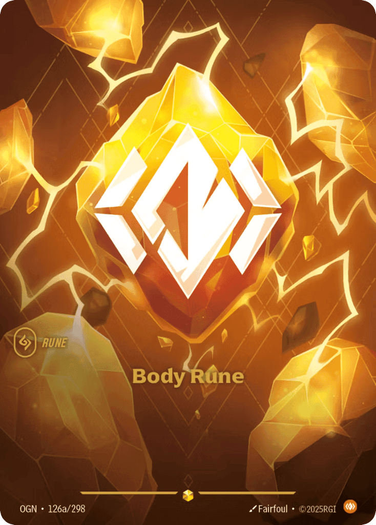 Body Rune (Showcase) (Foil)