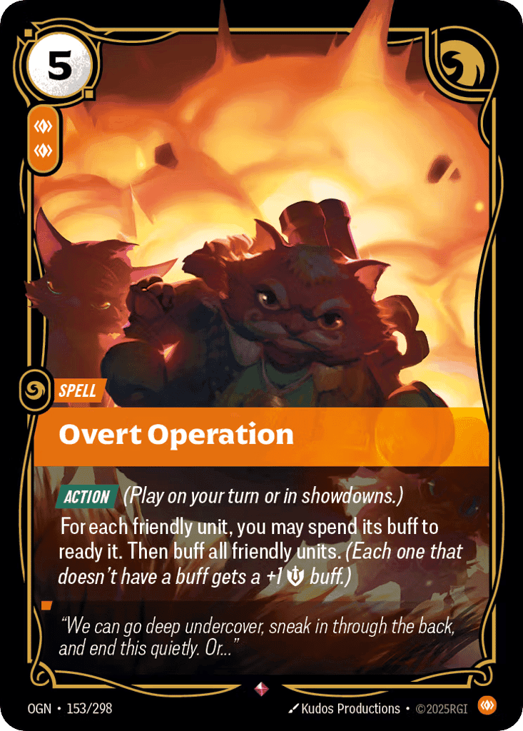 Overt Operation [OGN-153] (Foil)
