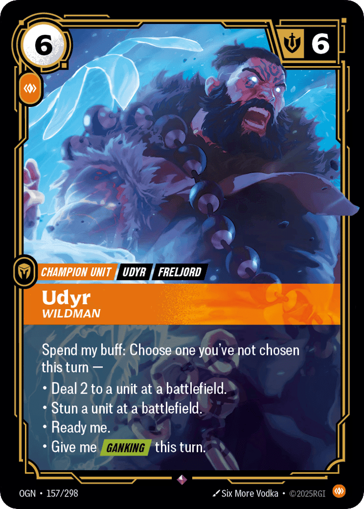 Udyr, Wildman [OGN 157/298] (Foil)