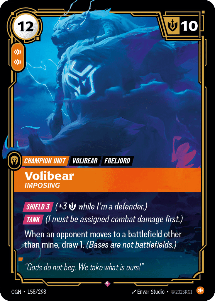 Volibear, Imposing [OGN 158/298] (Foil)