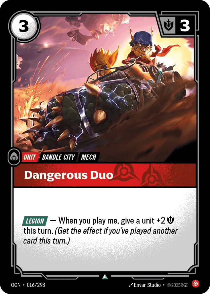 Dangerous Duo [OGN-016] (Foil)