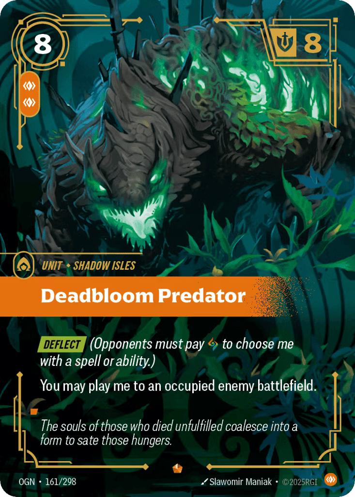 Deadbloom Predator [OGN-161] (Foil)