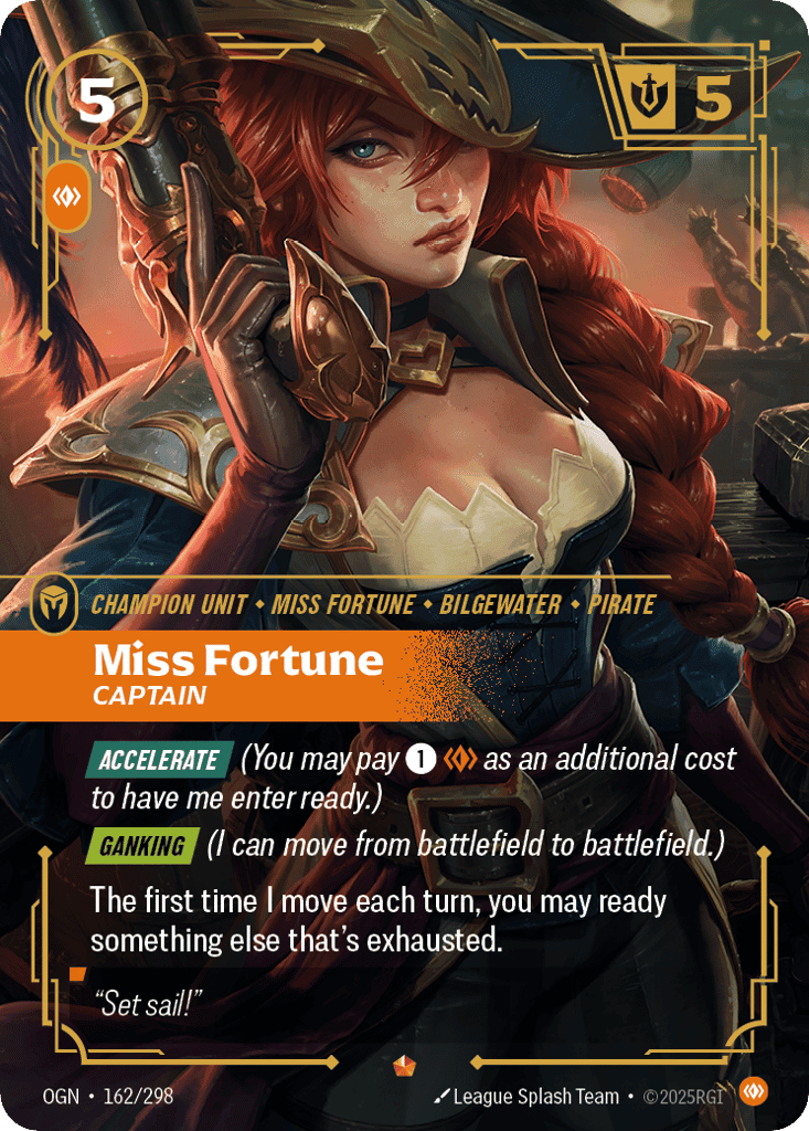 Miss Fortune, Captain [OGN 162/298] (Foil)
