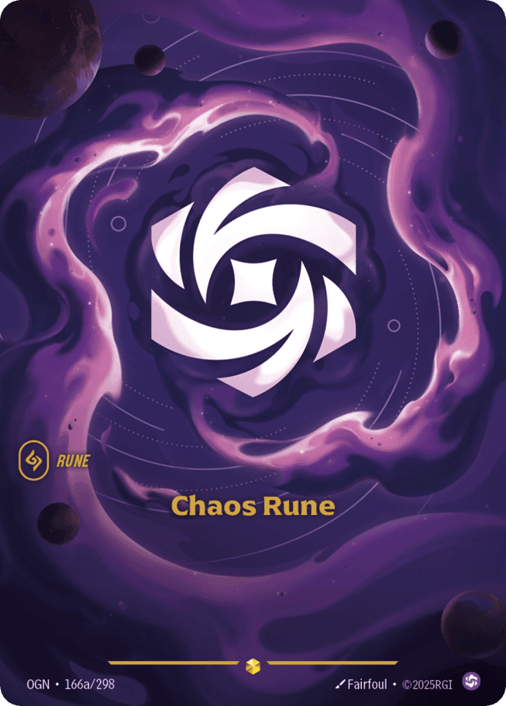 Chaos Rune (Showcase) (Foil)