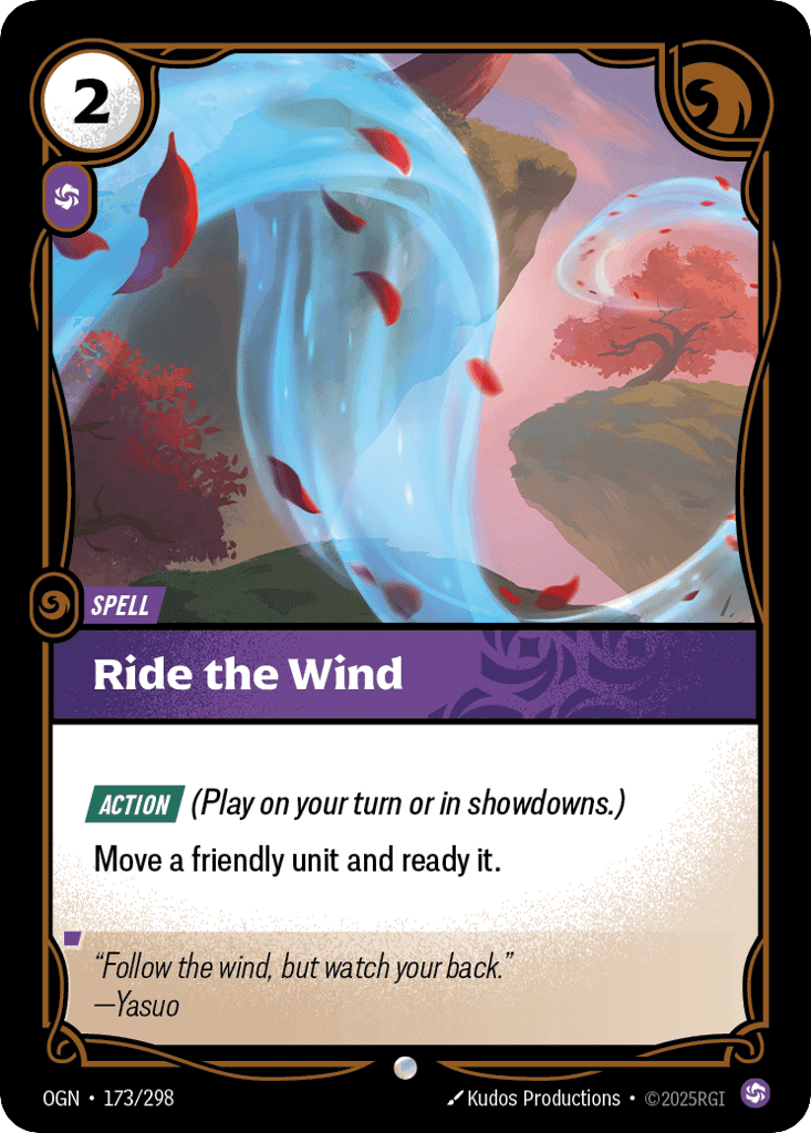 Ride The Wind [OGN-173] (Foil)