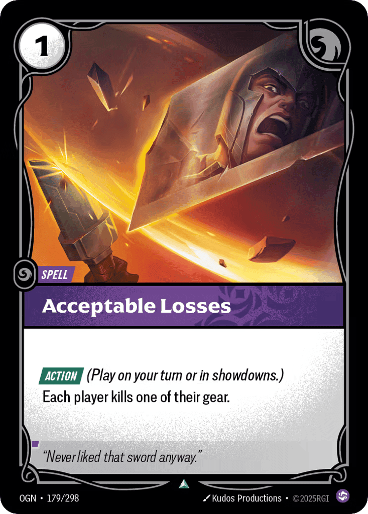 Acceptable Losses [OGN-179]