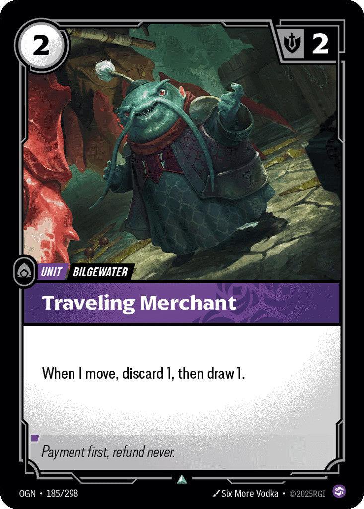 Traveling Merchant [OGN-185] (Foil)