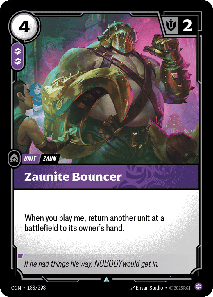 Zaunite Bouncer [OGN-188]