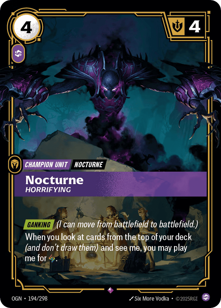 Nocturne, Horrifying [OGN 194/298] (Foil)
