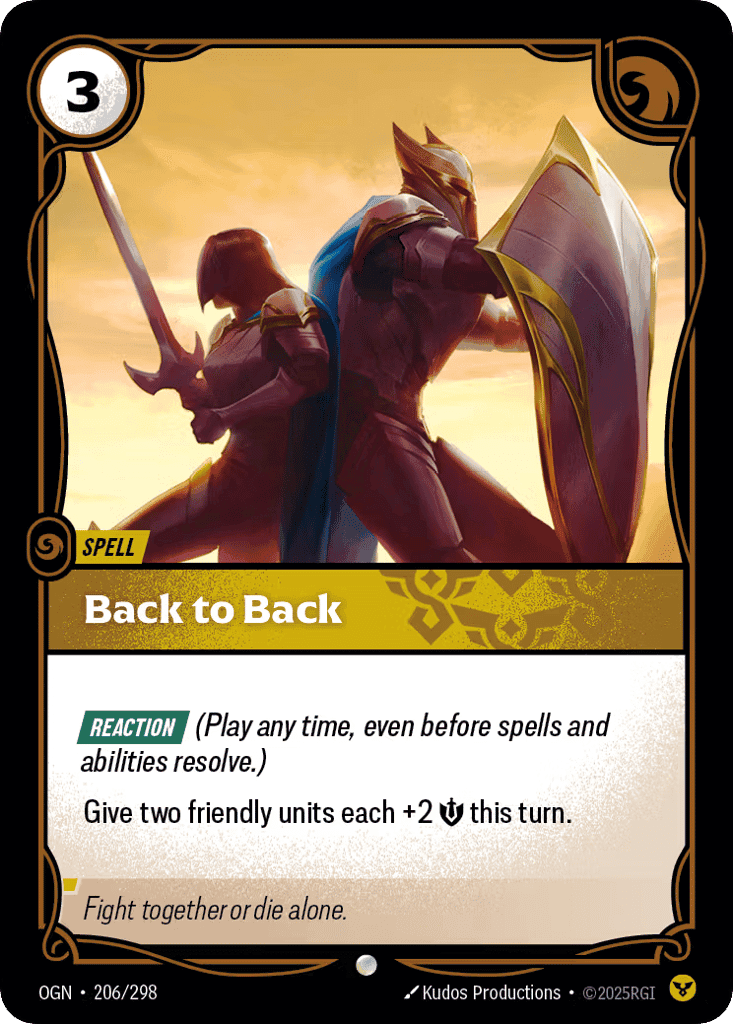 Back to Back [OGN-206]