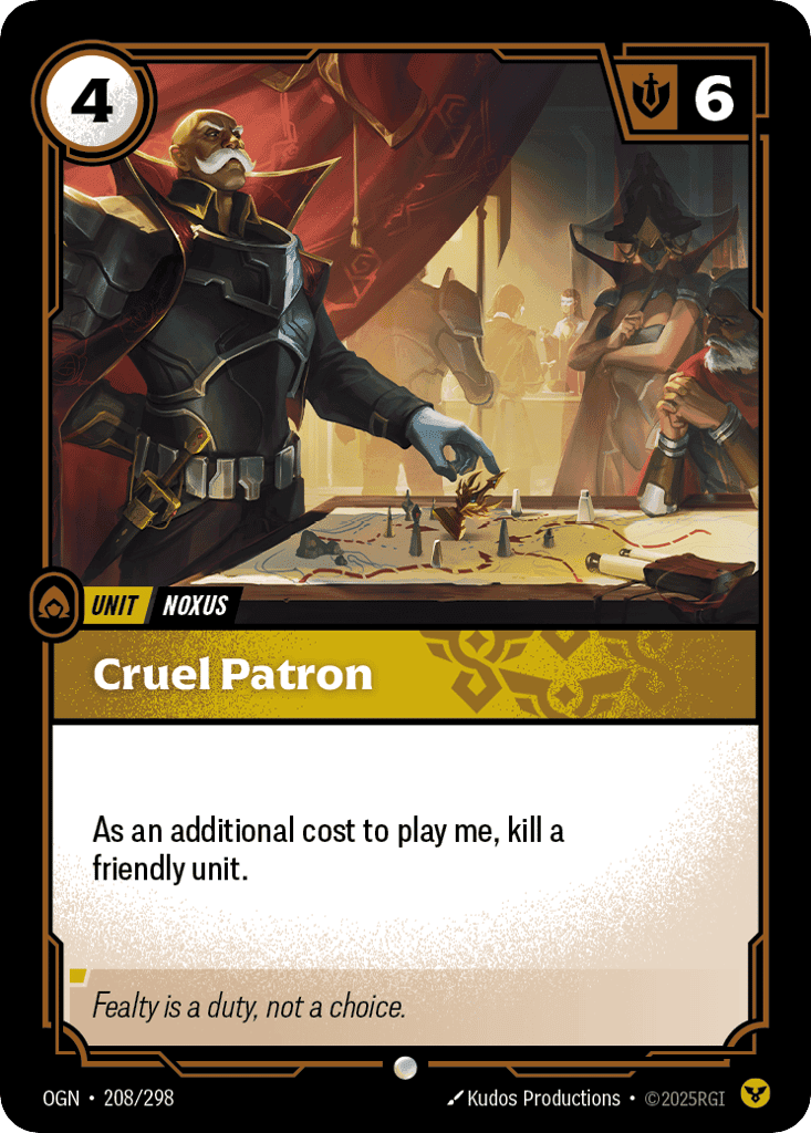 Cruel Patron [OGN-208] (Foil)