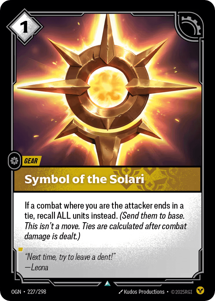 Symbol of the Solari [OGN-227]