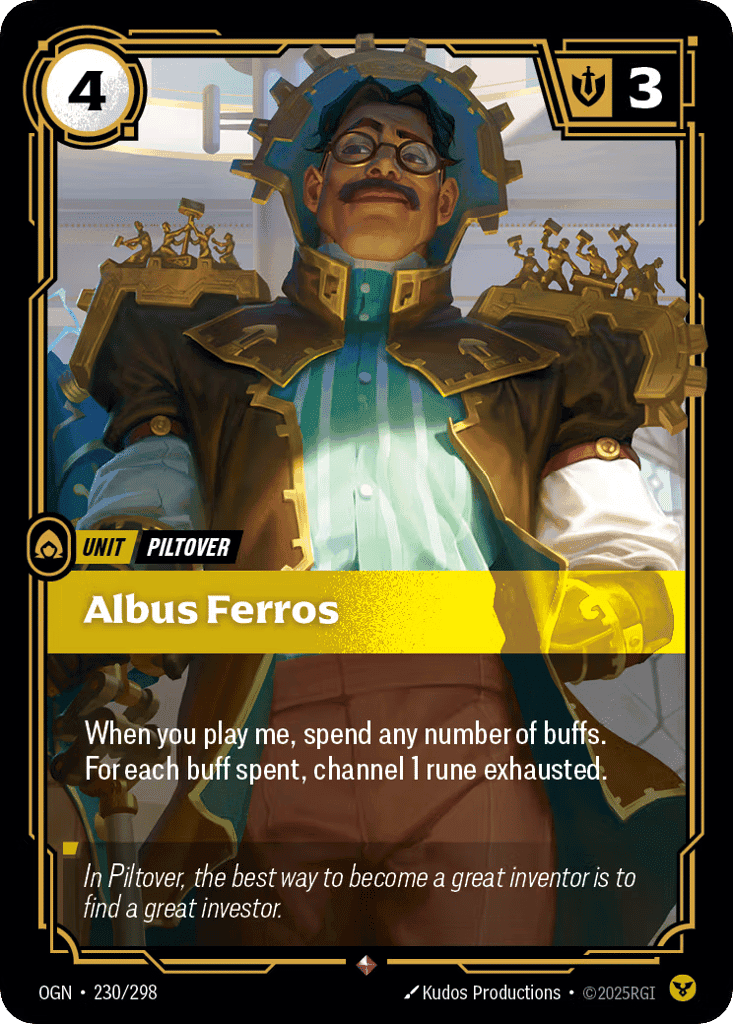 Albus Ferros [OGN-230] (Foil)