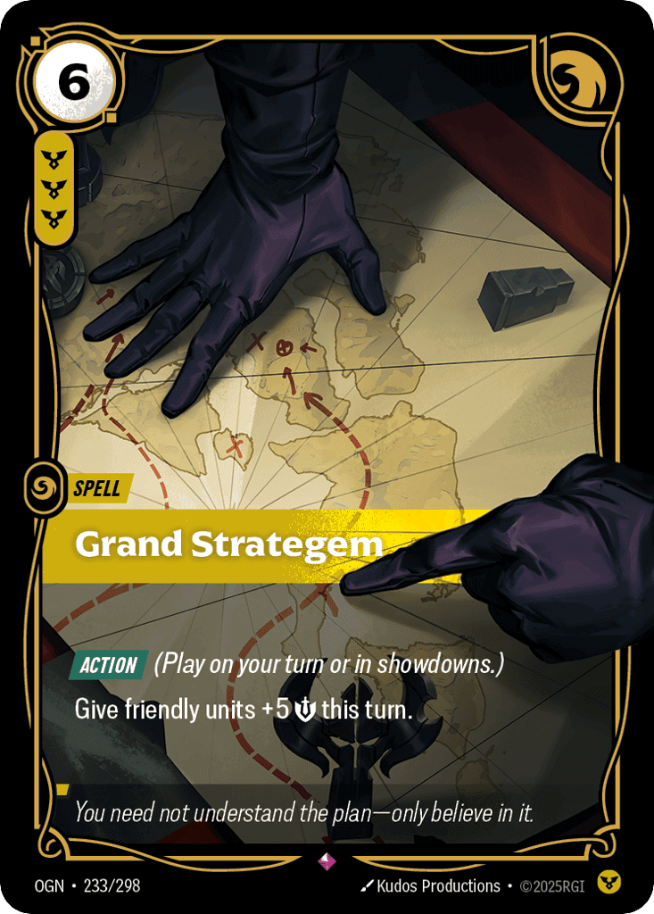 Grand Strategem [OGN-233] (Foil)