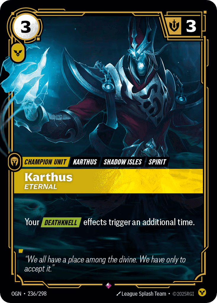 Karthus, Eternal [OGN 236/298] (Foil)