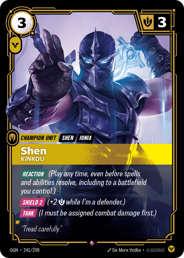 Shen, Kinkou [OGN 241/298] (Foil)