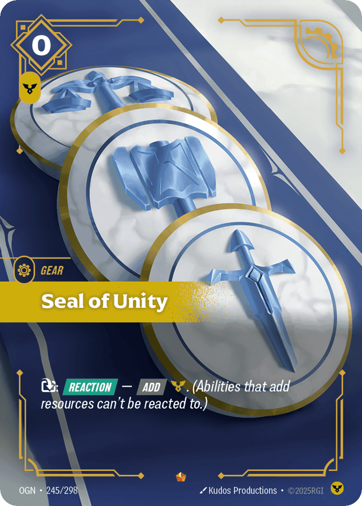 Seal of Unity [OGN-245] (Foil)