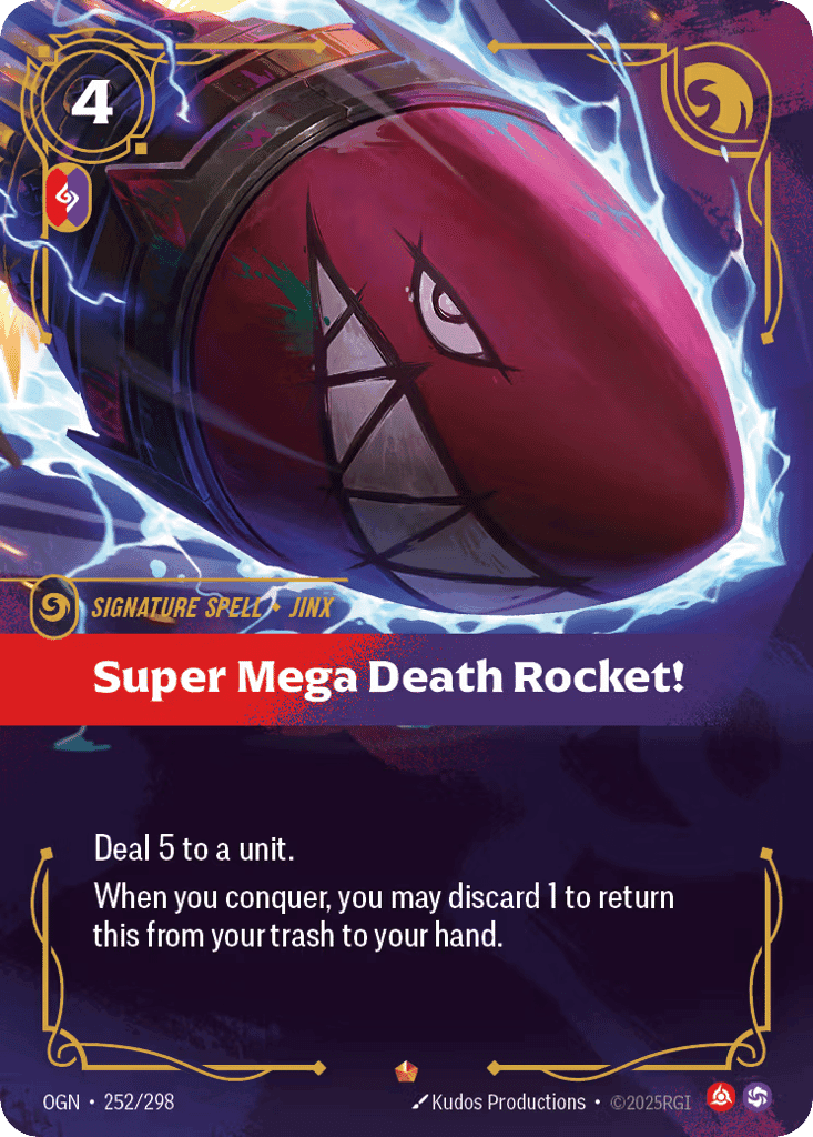 Super Mega Death Rocket! [OGN-252] (Foil)