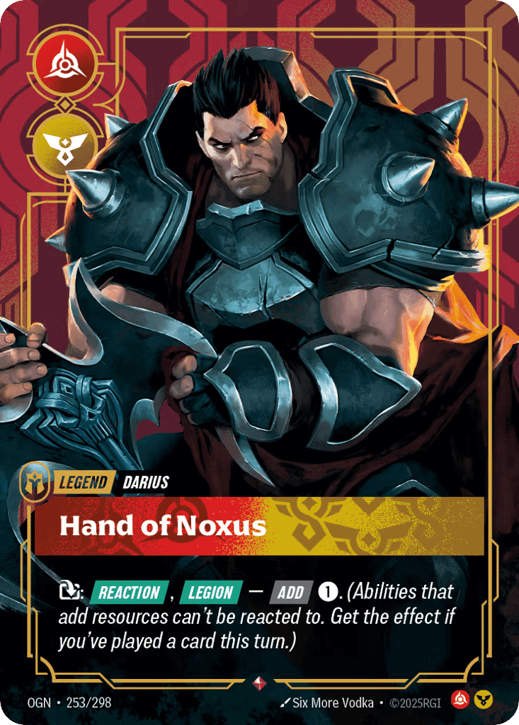 Darius, Hand of Noxus [OGN 253/298] (Foil)