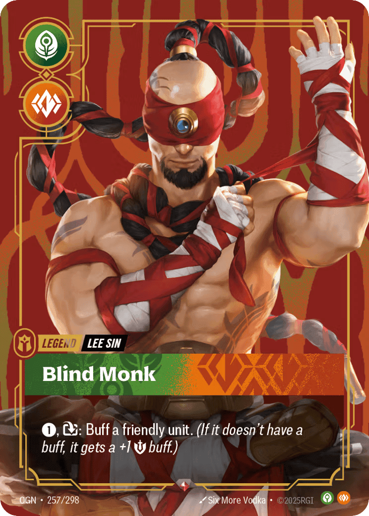Lee Sin, Blind Monk [OGN 257/298] (Foil)