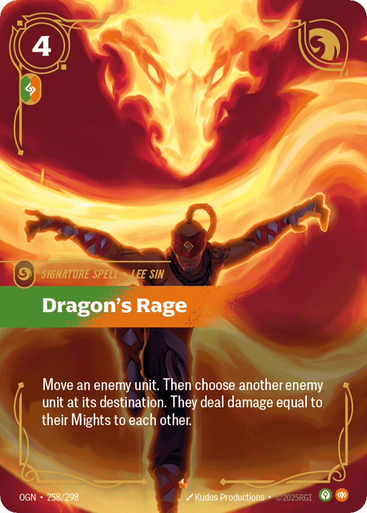 Dragon's Rage [OGN-258] (Foil)