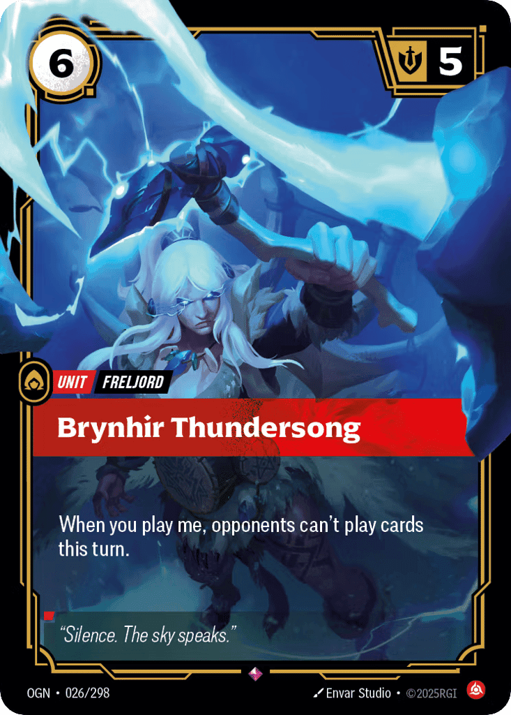 Brynhir Thundersong [OGN-026] (Foil)