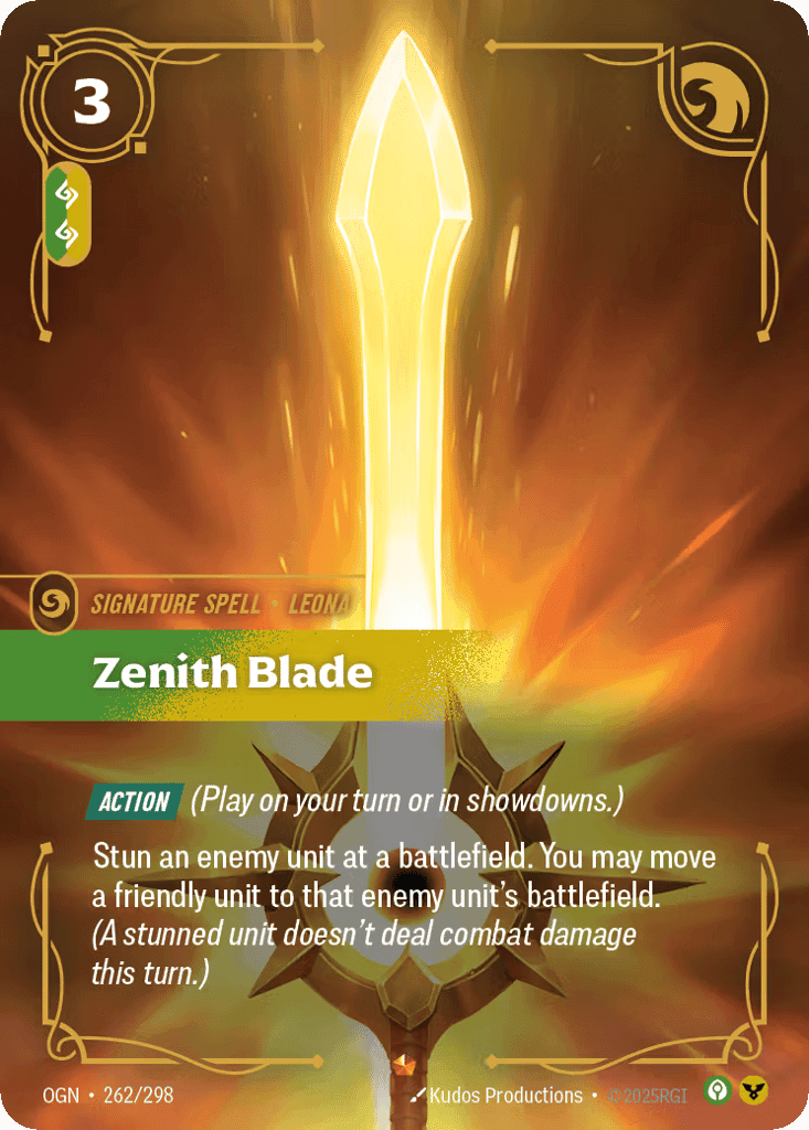 Zenith Blade [OGN-262] (Foil)