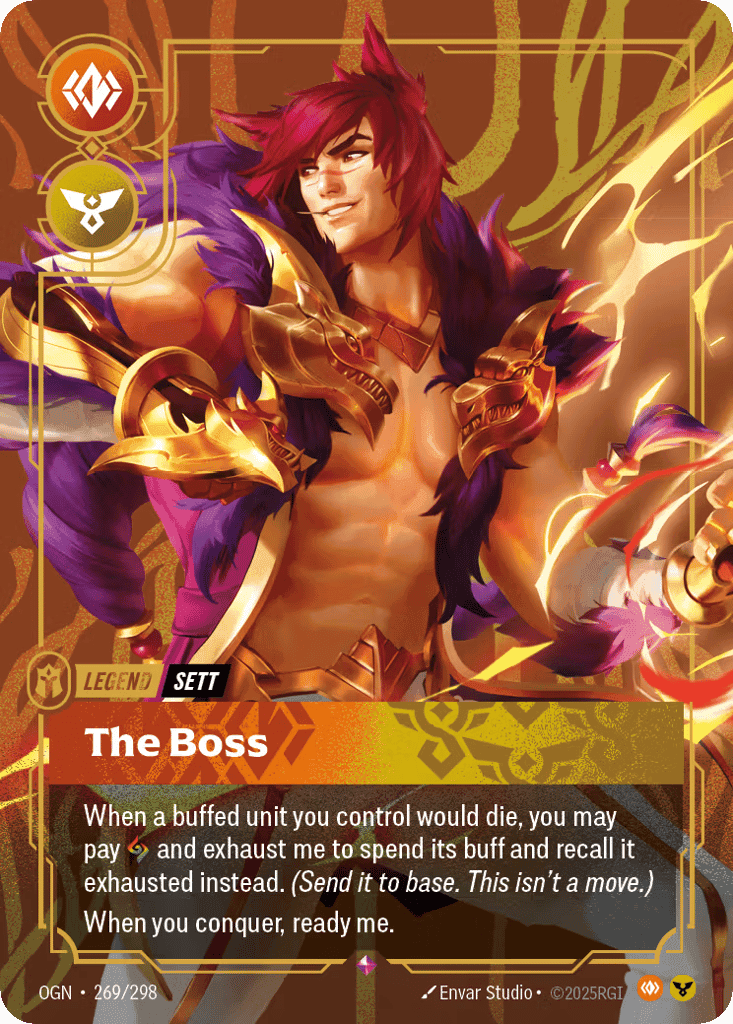 Sett, The Boss [OGN 269/298] (Foil)