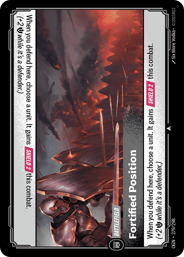Fortified Position [OGN-279] (Foil)