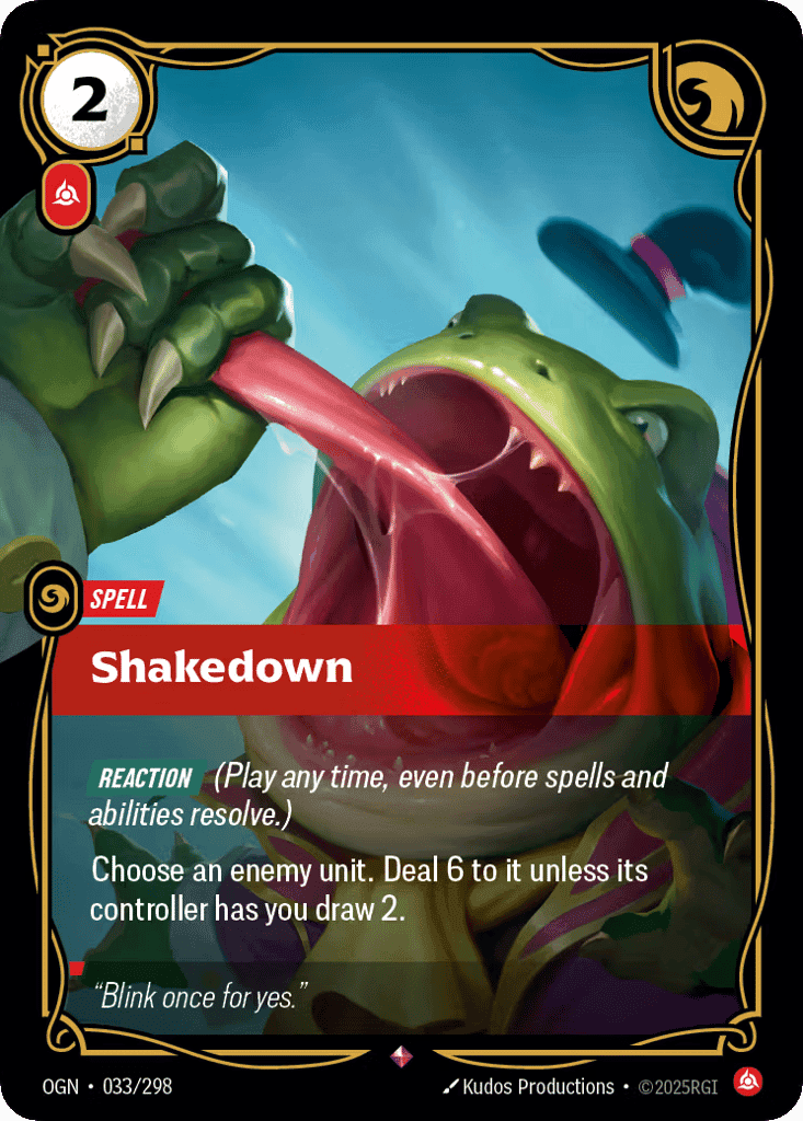 Shakedown [OGN-033] (Foil)