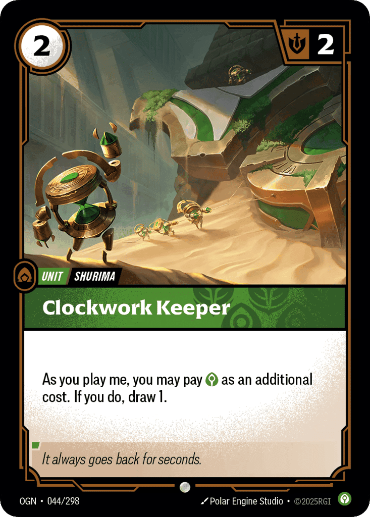 Clockwork Keeper [OGN-044] (Foil)