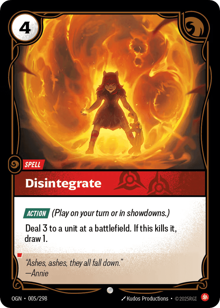 Disintegrate [OGN-005]