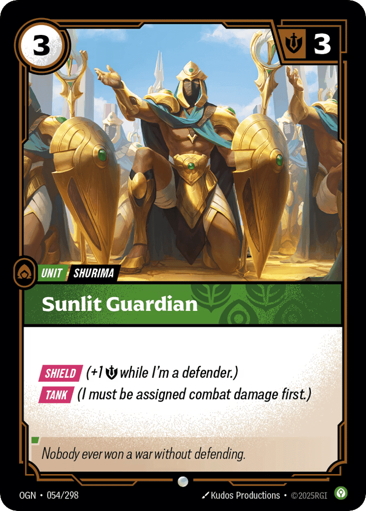 Sunlit Guardian [OGN-054] (Foil)