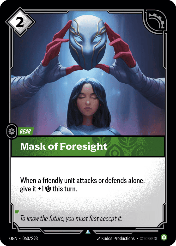 Mask of Foresight [OGN-060] (Foil)