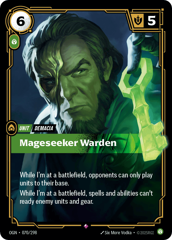 Mageseeker Warden [OGN-070] (Foil)