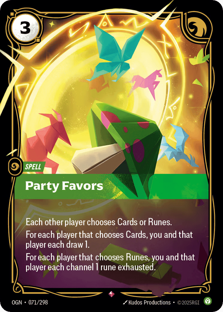 Party Favors [OGN-071] (Foil)