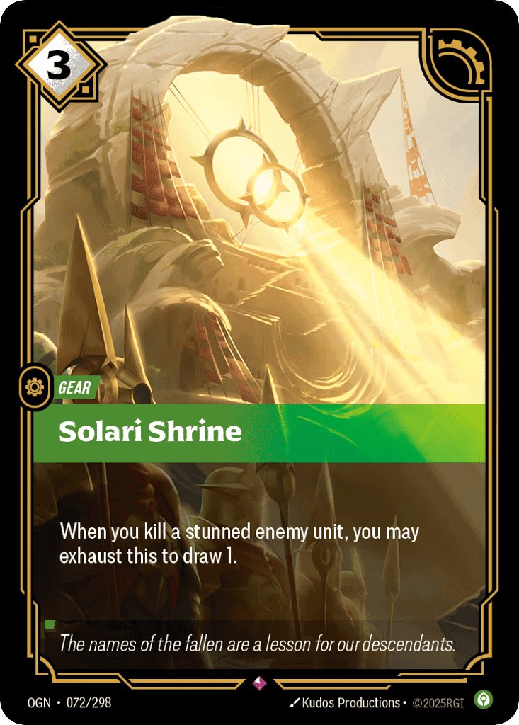 Solari Shrine [OGN-072] (Foil)
