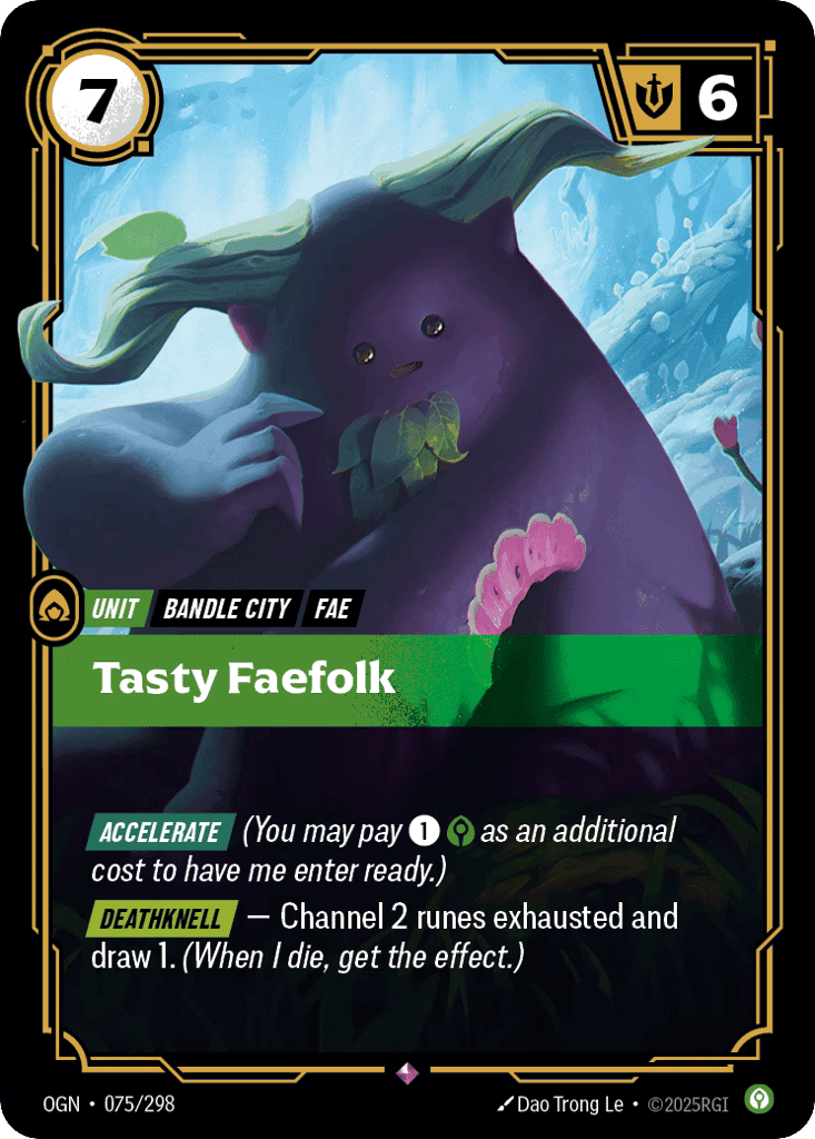 Tasty Faefolk [OGN-075] (Foil)