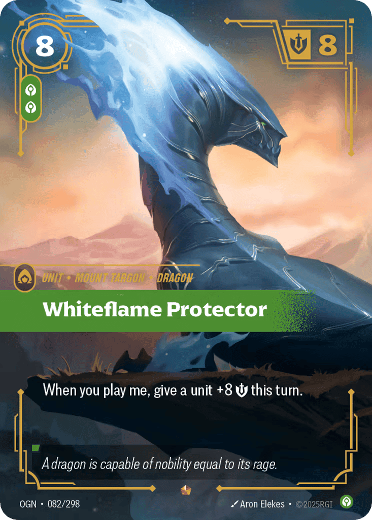 Whiteflame Protector [OGN-082] (Foil)