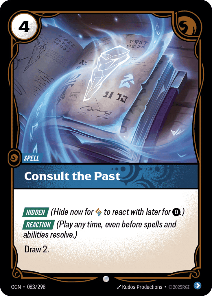 Consult the Past [OGN-083] (Foil)