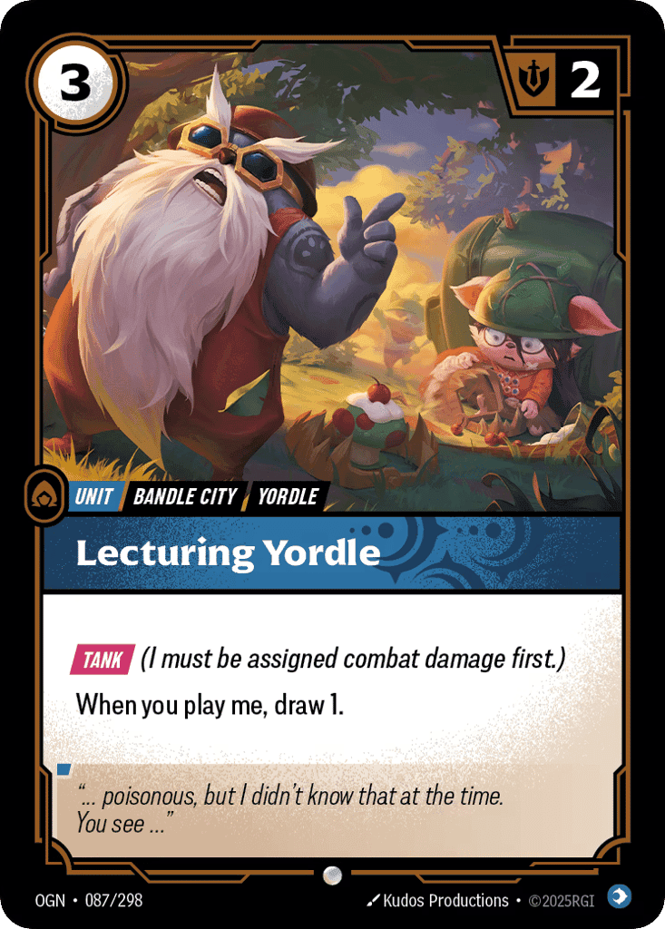 Lecturing Yordle [OGN-087]