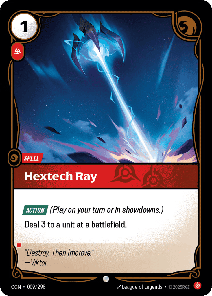 Hextech Ray [OGN-009] (Foil)