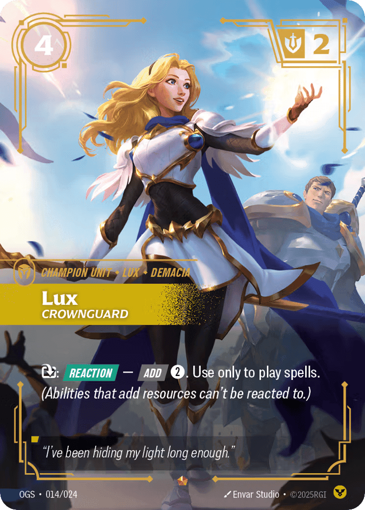 Lux, Crownguard [OGS 014/24]