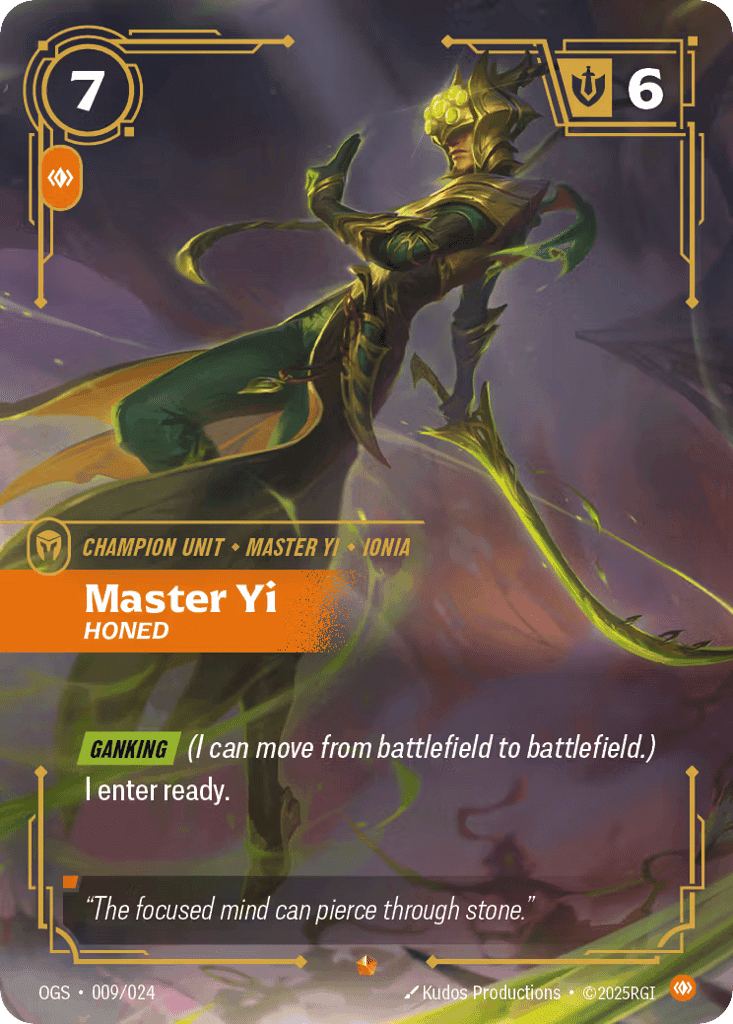 Master Yi, Honed [OGS 009/24]