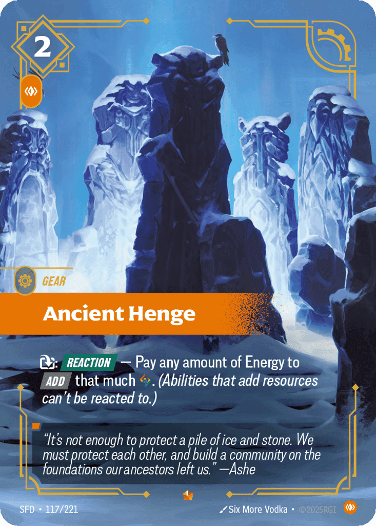 Ancient Henge [SFD-117] (Foil)